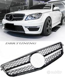Calandra mercedes amg c63 w204 07-14 nera