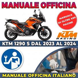 Manuale Officina KTM 1290 S dal 2023 al 2024 ITA
