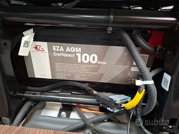 Batteria per camper  EZA AGM 100 Ampere 