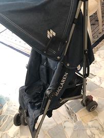 passeggino maclaren quest denim
