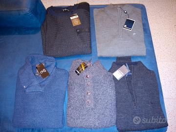 lotto 5 maglioni uomo