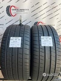 2 pneumatici 285/40 r20 dunlop estive 85%