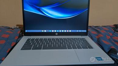 HP Chromebook 14A-NF0001NL Glacier Silver
