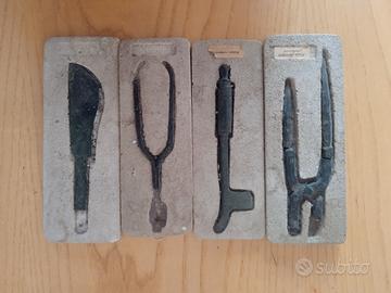 Bisturi chirurgici romanici, rarissimi.