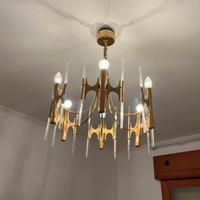 Lampadari Sciolari con bagno in oro