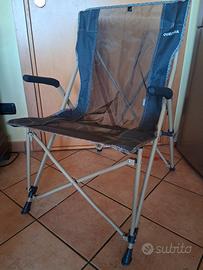 Sedie pieghevoli campeggio Quechua nuove