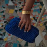 Clutch blu elettrico