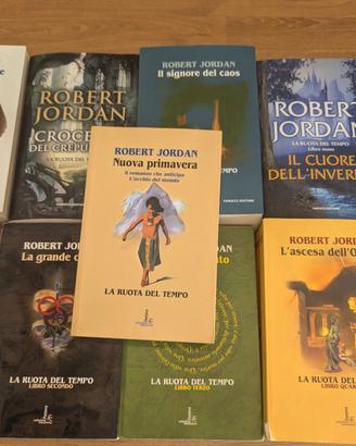 11 libri de la ruota del tempo - Robert Jordan 