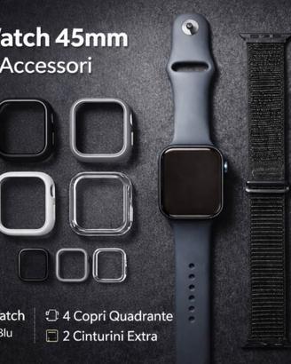 Apple Watch Series 7 45 mm GPS – Mezzanotte