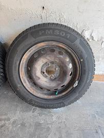 Gomme piu cerchi lancia 185/65/14 4 Stagioni