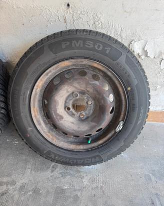 Gomme piu cerchi lancia 185/65/14 4 Stagioni