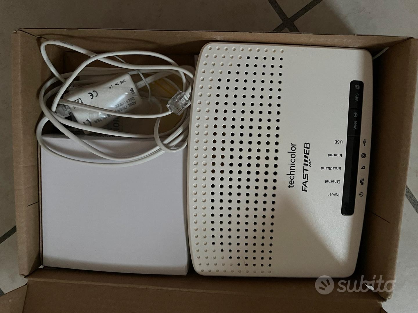 ROUTER TP-LINK TD-W8961N WIRELESS N MODEM TELECOM FASTWEB VODAFONE