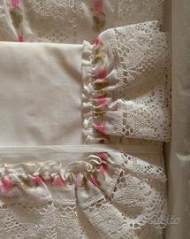 Completo lenzuola matrimoniale vintage
