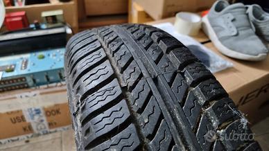 cerchio 3 fori con pneumatico nuovo  155-70-r13