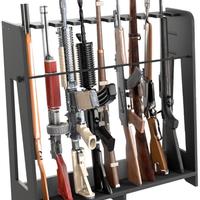 Porta fucili in metallo