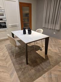 Tavolo Bontempi Etro XXL allungabile Calacatta