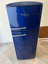 Frigorifero Rex stile retrò blu