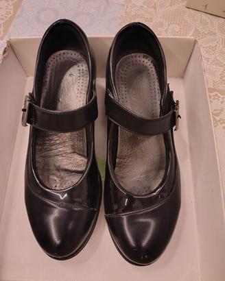 Scarpe Mary Jane nere 39 - tacco largo