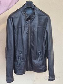 giacca pelle trussardi