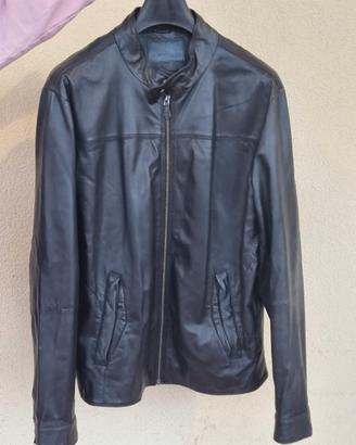 giacca pelle trussardi