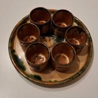 Vassoio con 6 bicchierini