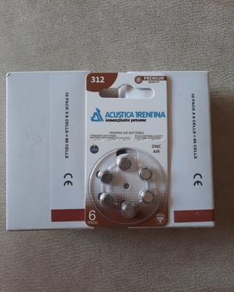 Batterie per apparecchio acustico