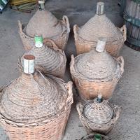 damigiane antiche usate