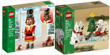 LEGO 40640 Schiaccianoci 40571 Orsi Polari