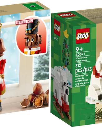 LEGO 40640 Schiaccianoci 40571 Orsi Polari