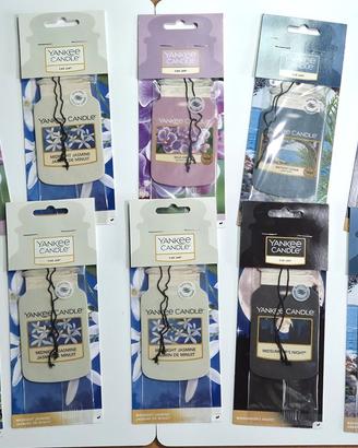 Yankee Candle profumo auto 10 pezzi Nuovi