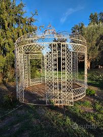 Gazebo giardino  in ferro antico 