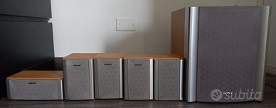 Set casse 5.1 Sony + sub attivo (senza ampli)
