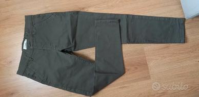 Chinos verde militare uomo 44 Clayton