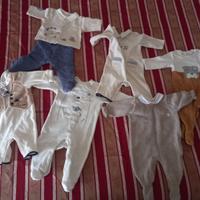 Tutine/completini bimbo newborn +intimo