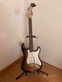 Chitarra elettrica squier stratocaster