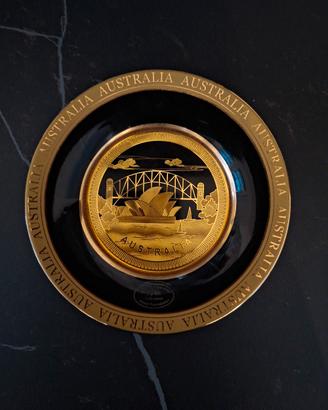 Piatto decorativo Australia (Sidney) ceramica