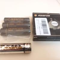 4 batterie al litio nuove ricaricabili 18650 3300