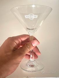 Set 12 calici bicchieri cocktail Martini