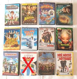 SET 11 DVD in lingua Francese cartoni animati