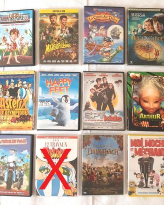 SET 11 DVD in lingua Francese cartoni animati
