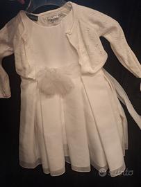 vestito cerimonia bimba 1. 2 anni