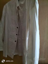 Giacca di servizio bianca nuova