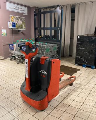 Transpallet elettrico Linde T18 - 840 ore - da ver