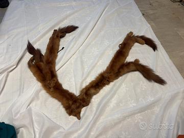 Sciarpa/stola vintage pelliccia martora