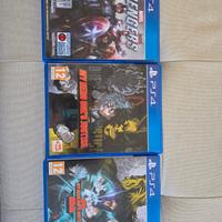 ps4 Avengers / my Hero one's Justice 1 e 2