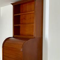 Mobile TV Libreria stile Liberty in noce
