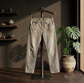 Armani Jeans, jeans grigio, taglia 36