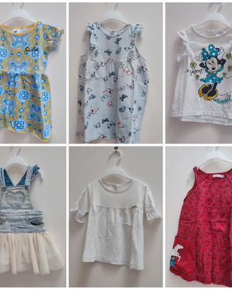 Vestiti e completi bimba 18/24 mesi