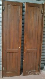 Porte in legno battenti