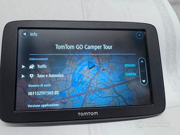 Tomtom Go camper Tour Wi-Fi, mappe gratuita, vita